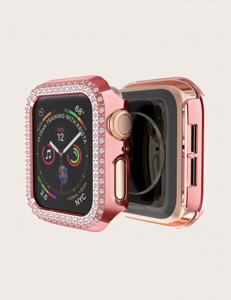 Etui IWatch ozdobione kryształkami