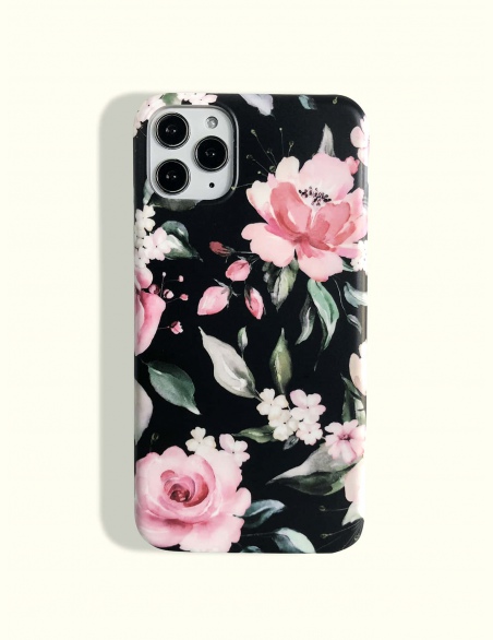 Etui na iPhone w kwiatowy wzór