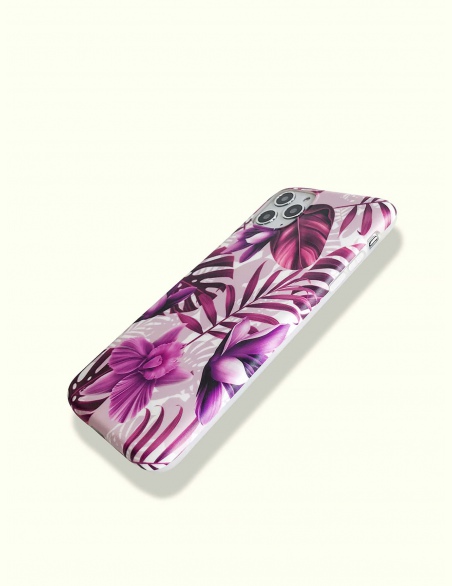 Etui na iPhone w kwiatowy wzór