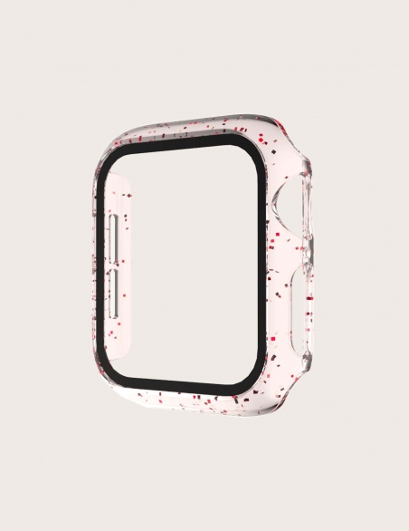 Ultracienkie, przezroczyste etui z hartowanego szkła iWatch