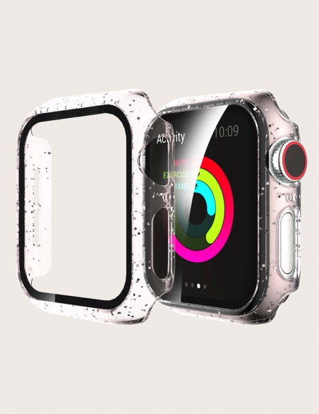Ultracienkie, przezroczyste etui z hartowanego szkła iWatch