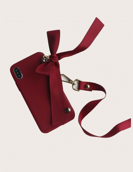 Etui na iPhone ze smyczą Ribbon