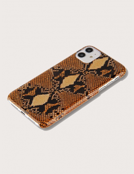 Etui na iPhone z nadrukiem wężowej skóry