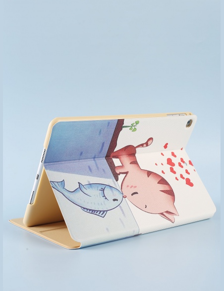 Etui na iPada Cat and Fish