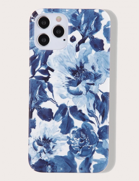 Etui na iPhone w kwiatowy wzór