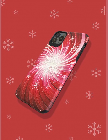 Etui na iPhone w kształcie płatków śniegu