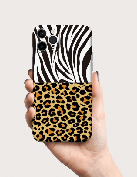 Etui na iPhone'a w zwierzęcy wzór