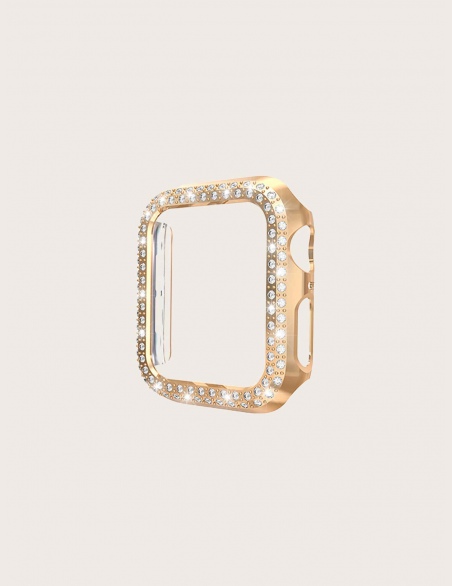 Ozdobny pokrowiec Apple Watch firmy Rhinestone