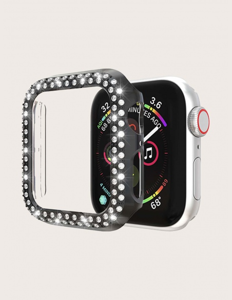 Ozdobny pokrowiec Apple Watch firmy Rhinestone