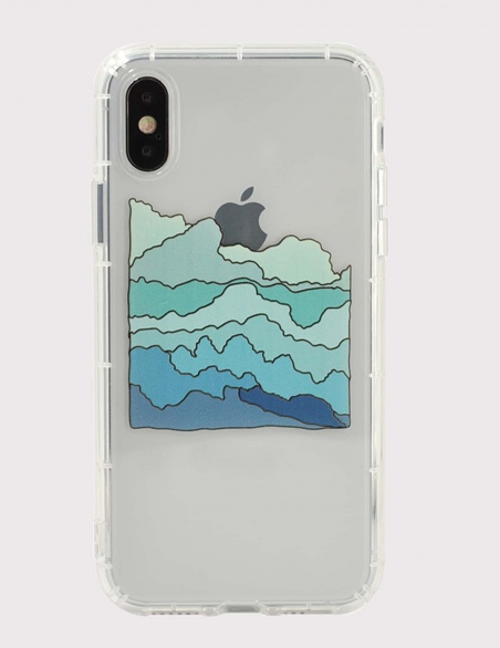 Przezroczysta obudowa iPhone'a z grafiką