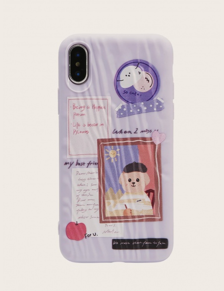 1 etui iPhone z mieszanym wzorem
