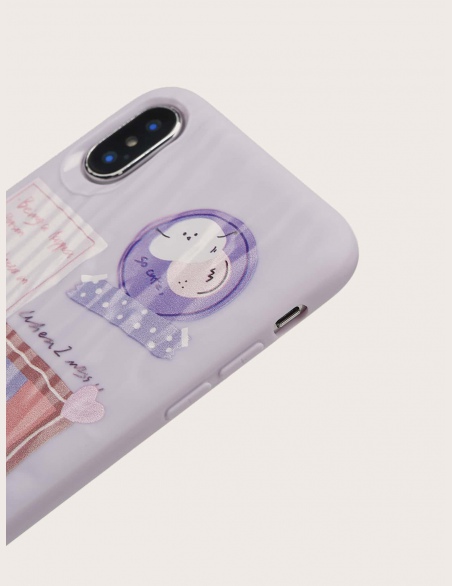 1 etui iPhone z mieszanym wzorem