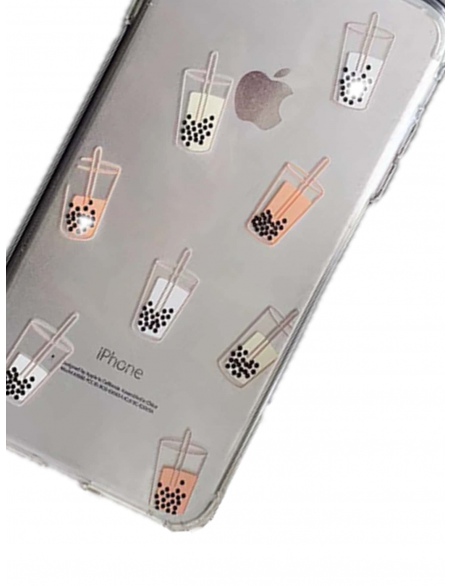 Etui na iPhone z herbatą mleczną