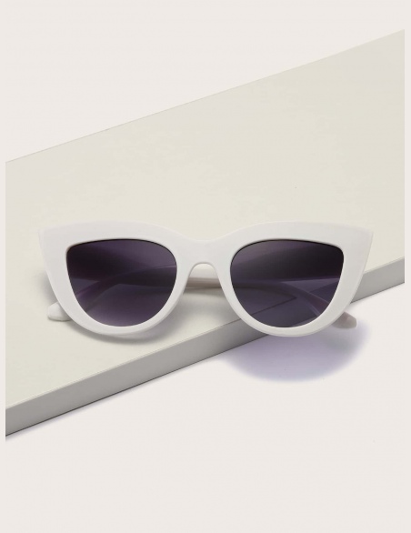 Akrylowe okulary przeciwsłoneczne Cat Eye