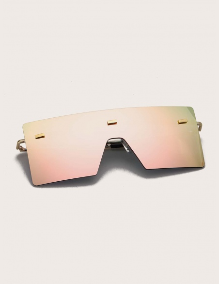 Okulary przeciwsłoneczne Flat Rim Shield bez oprawek