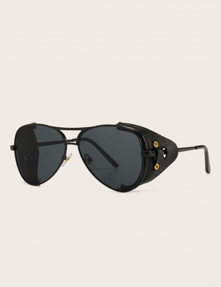 Płaskie okulary przeciwsłoneczne Aviator