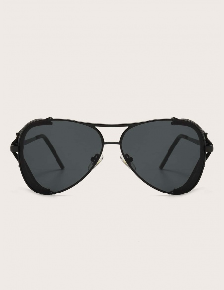 Płaskie okulary przeciwsłoneczne Aviator