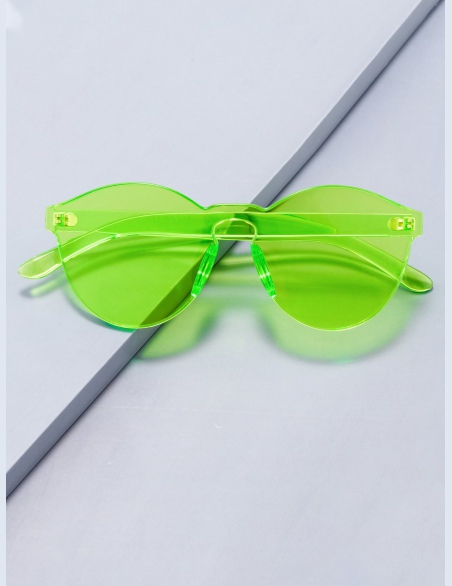 Zwykłe jednoczęściowe okulary przeciwsłoneczne