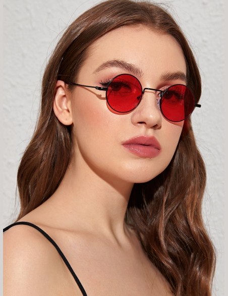 Okulary przeciwsłoneczne Czerwony Boho