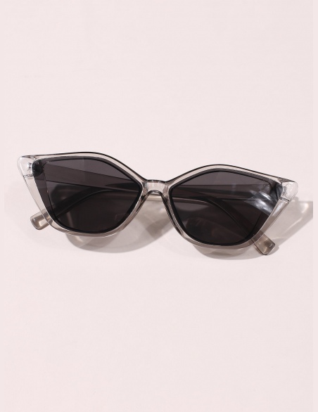 Okulary przeciwsłoneczne Clear Cat Eye Frame