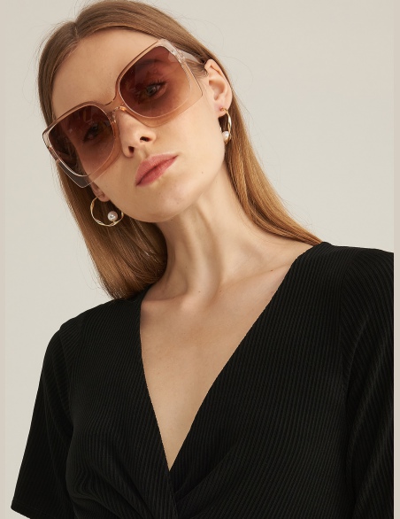 Okulary przeciwsłoneczne Clear Frame