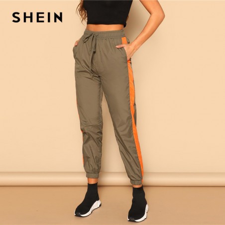 SHEIN Army Green ściągany...