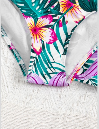 Tankini Skręt Równy Elegancki