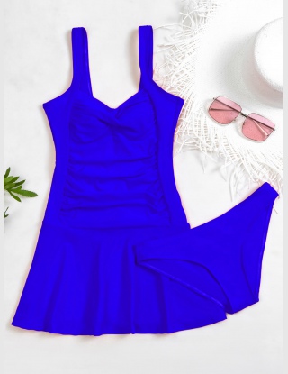 Tankini Skręt Równy Elegancki