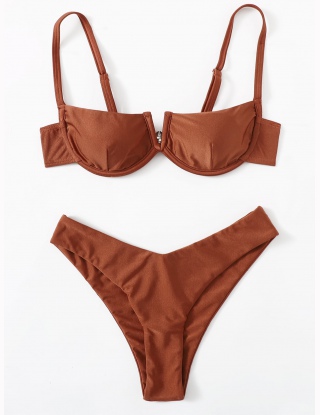 Komplety Bikini Równy Seksowne