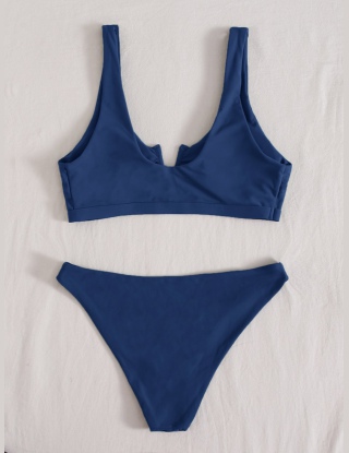 Komplety Bikini Równy Zielony Seksowne