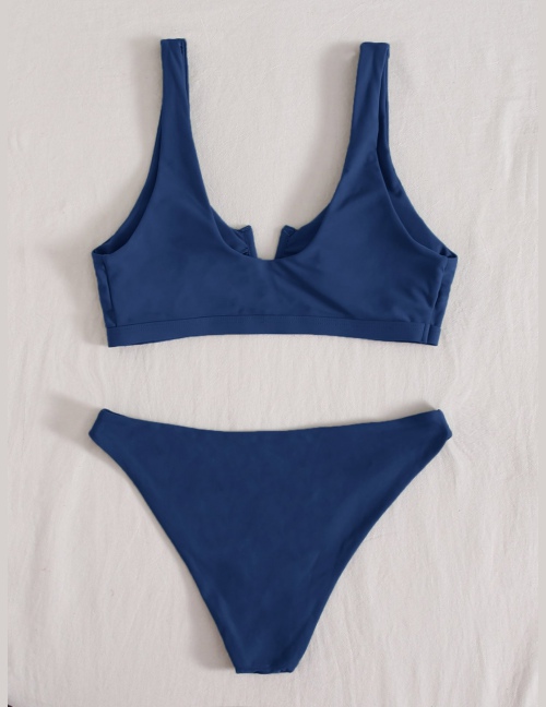 Komplety Bikini Równy Zielony Seksowne