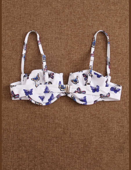 Topy Bikini Zwierzę Biały Seksowne
