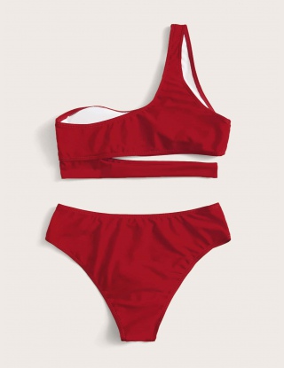 Komplety Bikini Wyciąć Równy Czarne Seksowne