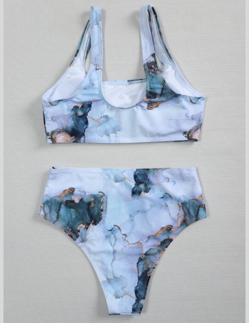 Komplety Bikini Graficzny Sportowy