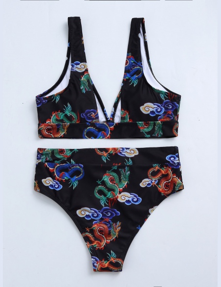 Komplety Bikini Zwierzę Seksowne