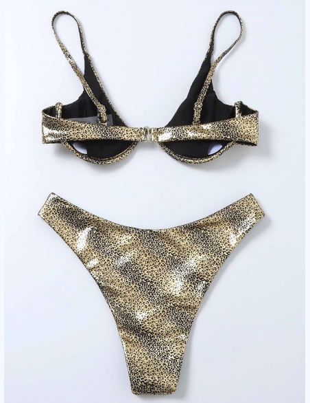 Komplety Bikini Lampart Seksowne