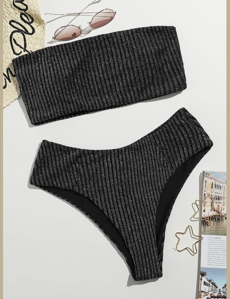 Komplety Bikini Równy Elegancki