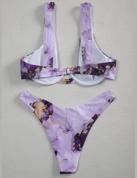 Komplety Bikini Graficzny Seksowne