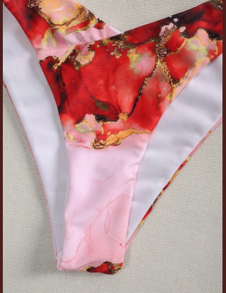 Komplety Bikini Graficzny Seksowne