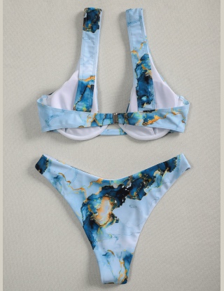 Komplety Bikini Graficzny Seksowne