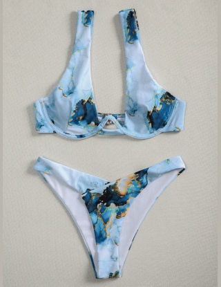 Komplety Bikini Graficzny Seksowne