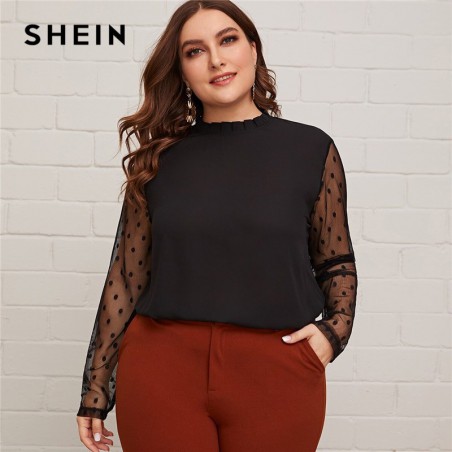 SHEIN Plus rozmiar czarny...