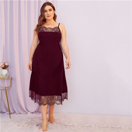 SHEIN Plus Size kontrast...