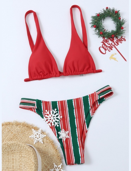 Komplety Bikini W Paski Boho