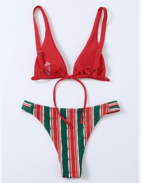 Komplety Bikini W Paski Boho