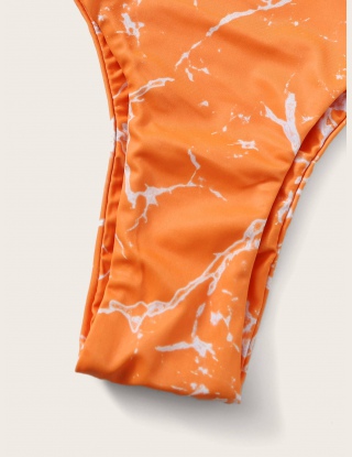 Komplety Bikini Barwnik do Krawata Wielokolorowe Seksowne